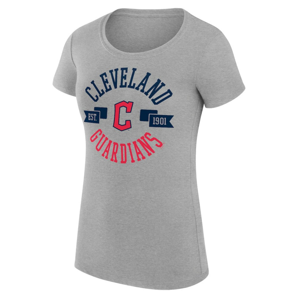 Cleveland Guardians G-III 4Her by Carl Banks Women's Super-Slim Fit Lightweight City Graphic T-Shirt - MLB T-shirts