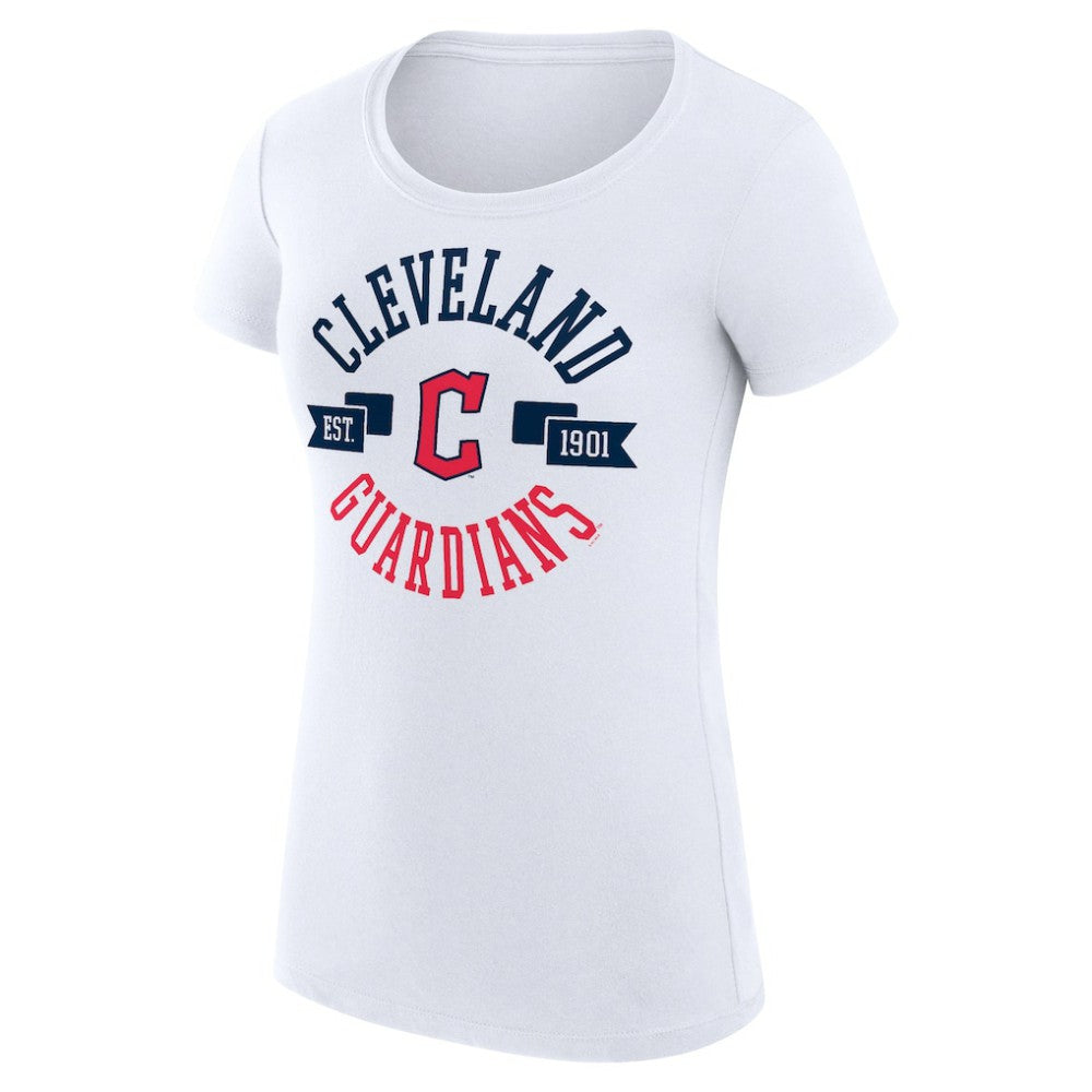 Cleveland Guardians G-III 4Her by Carl Banks Women's Super-Slim Fit Lightweight City Graphic T-Shirt - MLB T-shirts