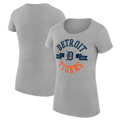 Detroit Tigers G-III 4Her by Carl Banks Women's Super-Slim Fit Lightweight City Graphic T-Shirt - MLB T-shirts