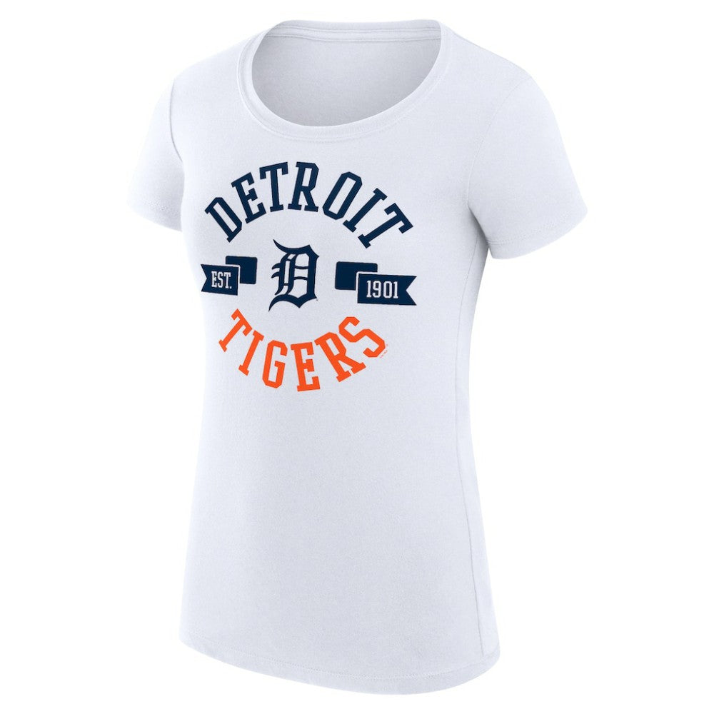 Detroit Tigers G-III 4Her by Carl Banks Women's Super-Slim Fit Lightweight City Graphic T-Shirt - MLB T-shirts