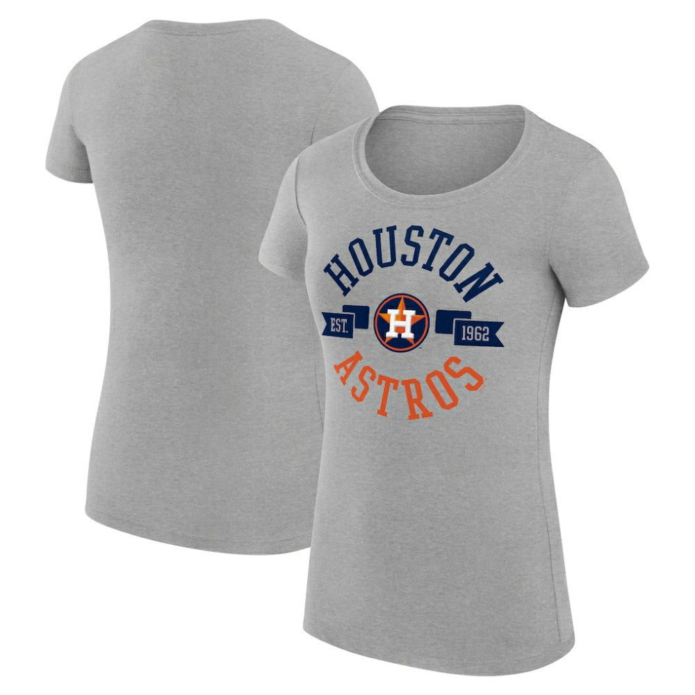 Houston Astros G-III 4Her by Carl Banks Women's Super-Slim Fit Lightweight City Graphic T-Shirt - MLB T-shirts