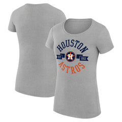 Houston Astros G-III 4Her by Carl Banks Women's Super-Slim Fit Lightweight City Graphic T-Shirt - MLB T-shirts