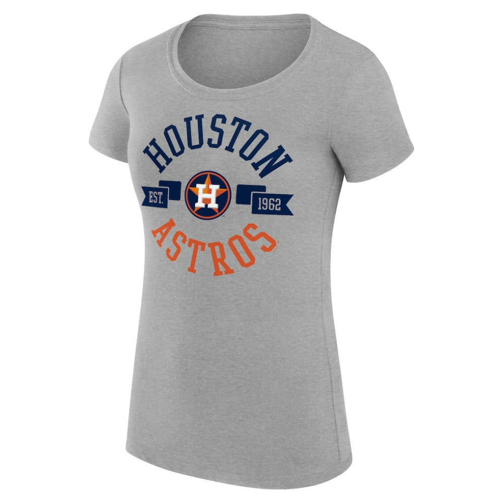 Houston Astros G-III 4Her by Carl Banks Women's Super-Slim Fit Lightweight City Graphic T-Shirt - MLB T-shirts