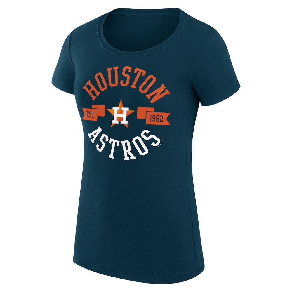 Houston Astros G-III 4Her by Carl Banks Women's Super-Slim Fit Lightweight City Graphic T-Shirt - MLB T-shirts