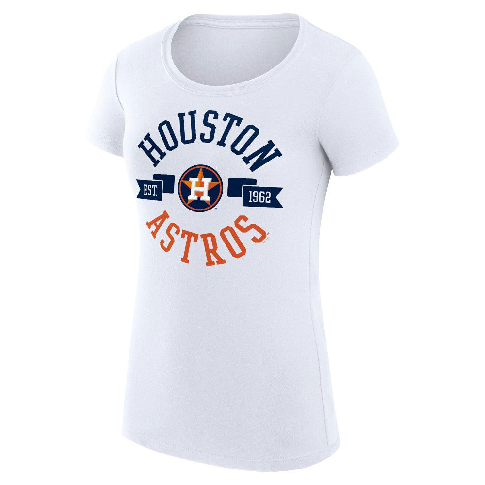 Houston Astros G-III 4Her by Carl Banks Women's Super-Slim Fit Lightweight City Graphic T-Shirt - MLB T-shirts