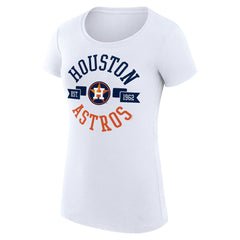 Houston Astros G-III 4Her by Carl Banks Women's Super-Slim Fit Lightweight City Graphic T-Shirt - MLB T-shirts
