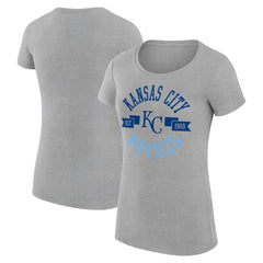 Kansas City Royals G-III 4Her by Carl Banks Women's Super-Slim Fit Lightweight City Graphic T-Shirt - MLB T-shirts