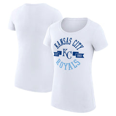 Kansas City Royals G-III 4Her by Carl Banks Women's Super-Slim Fit Lightweight City Graphic T-Shirt - MLB T-shirts