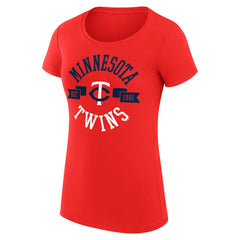 Minnesota Twins G-III 4Her by Carl Banks Women's Super-Slim Fit Lightweight City Graphic T-Shirt - MLB T-shirts