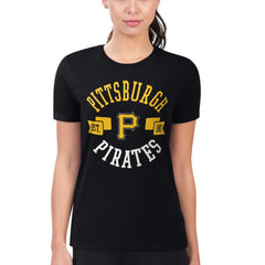 Pittsburgh Pirates G-III 4Her by Carl Banks Women's Super-Slim Fit Lightweight City Graphic T-Shirt - MLB T-shirts