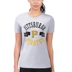 Pittsburgh Pirates G-III 4Her by Carl Banks Women's Super-Slim Fit Lightweight City Graphic T-Shirt - MLB T-shirts