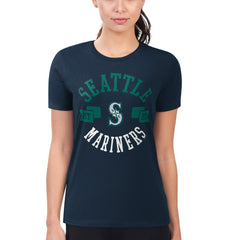 Seattle Mariners G-III 4Her by Carl Banks Women's Super-Slim Fit Lightweight City Graphic T-Shirt - MLB T-shirts