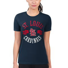 St. Louis Cardinals G-III 4Her by Carl Banks Women's Super-Slim Fit Lightweight City Graphic T-Shirt - MLB T-shirts