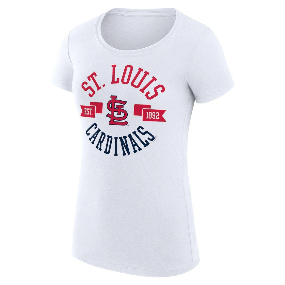 St. Louis Cardinals G-III 4Her by Carl Banks Women's Super-Slim Fit Lightweight City Graphic T-Shirt - MLB T-shirts