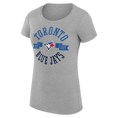 Toronto Blue Jays G-III 4Her by Carl Banks Women's Super-Slim Fit Lightweight City Graphic T-Shirt - MLB T-shirts