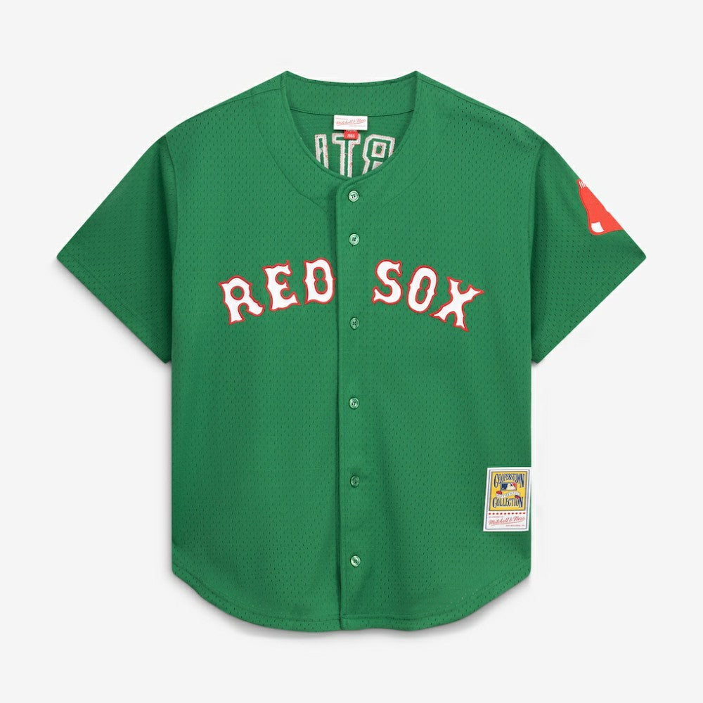 David Ortiz Boston Red Sox Mitchell & Ness Cooperstown Collection Mesh Batting Practice Jersey - MLB Jerseys