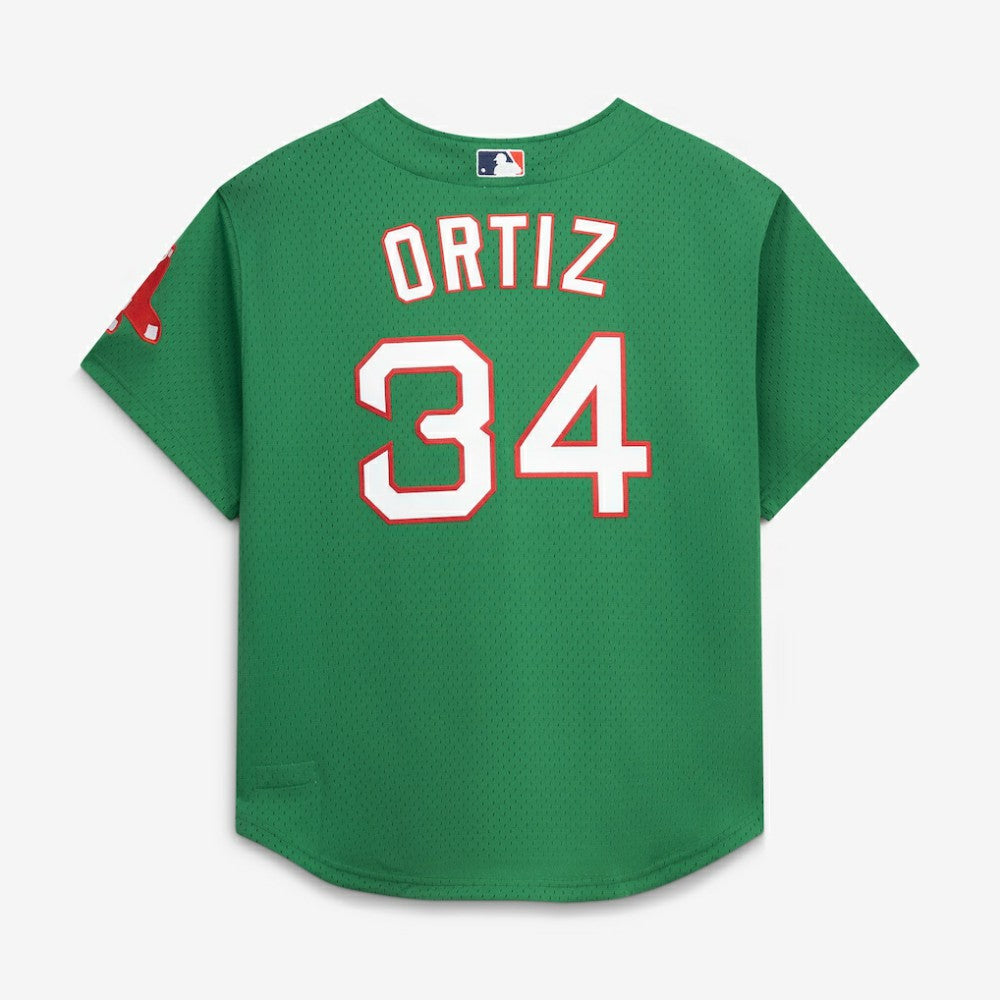 David Ortiz Boston Red Sox Mitchell & Ness Cooperstown Collection Mesh Batting Practice Jersey - MLB Jerseys