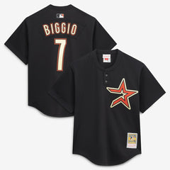 Craig Biggio Houston Astros Mitchell & Ness Authentic Batting Practice Jersey - MLB Jerseys