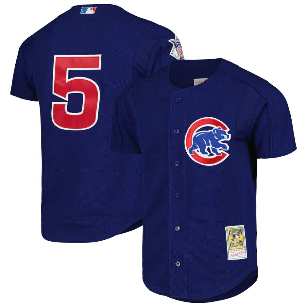 Nomar Garciaparra Chicago Cubs Mitchell & Ness Cooperstown Collection 2005 Batting Practice Jersey - MLB Jerseys
