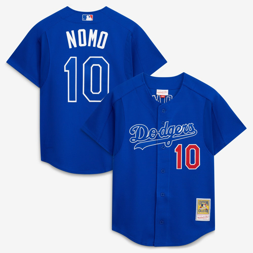 Hideo Nomo Los Angeles Dodgers Mitchell & Ness Cooperstown Collection 2004 Batting Practice Jersey - MLB Jerseys