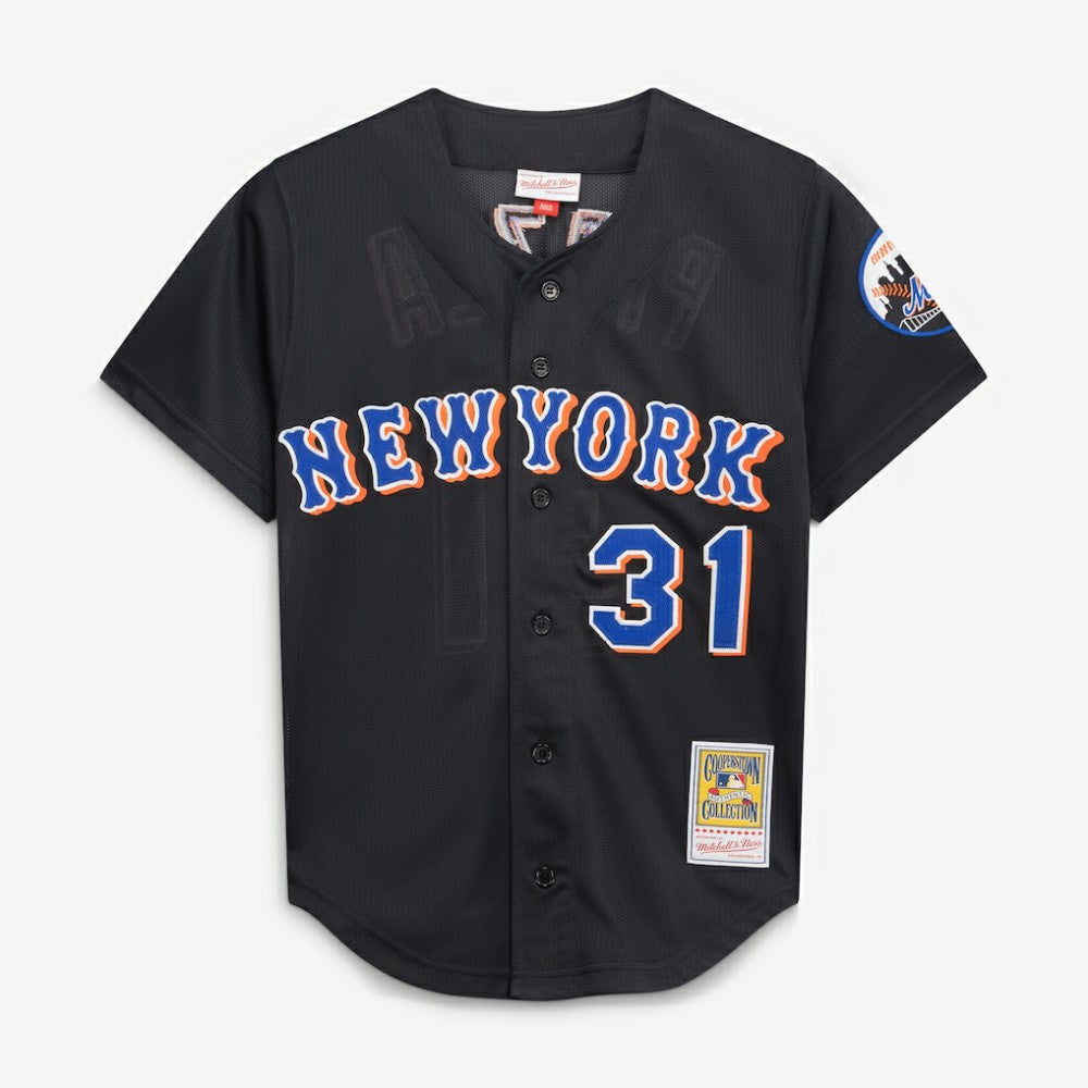 Mike Piazza New York Mets Mitchell & Ness Cooperstown Collection 2000 Batting Practice Jersey - MLB Jerseys
