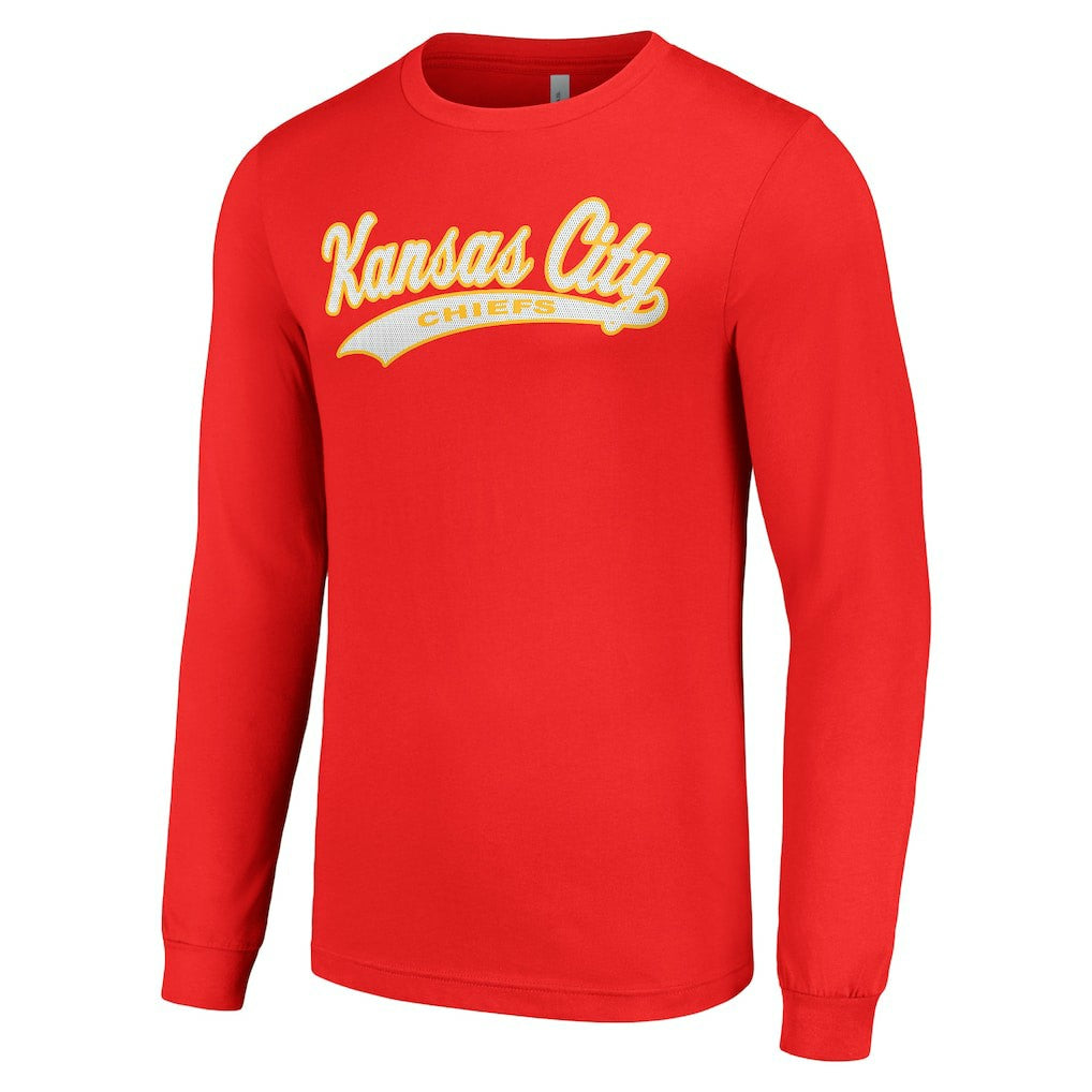Kansas City Chiefs Starter Tailsweep Long Sleeve T-Shirt | NFL Sale