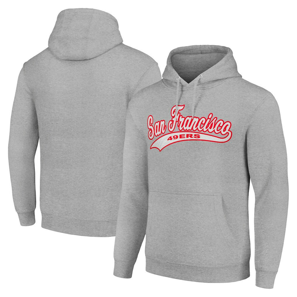 San Francisco 49ers Starter Unisex Tailsweep Pullover Hoodie | NFL Discount