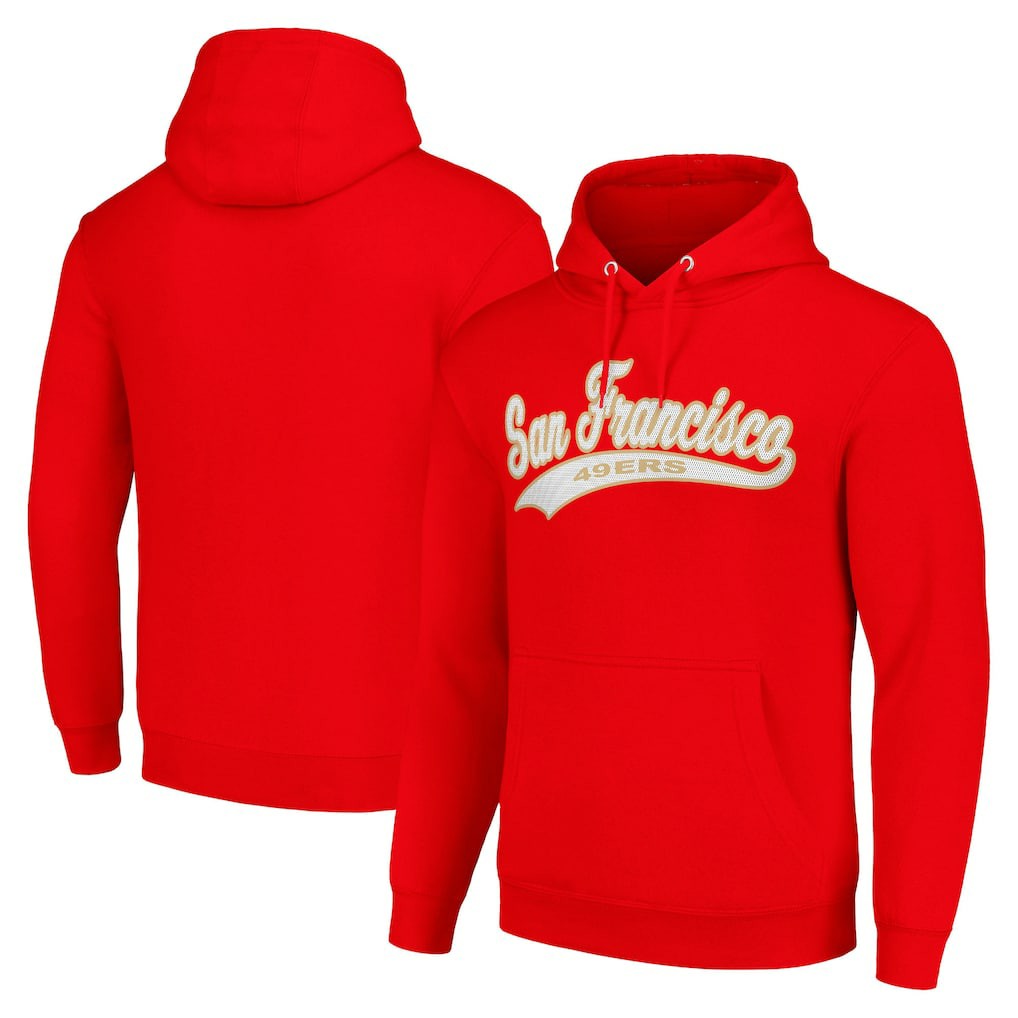 San Francisco 49ers Starter Unisex Tailsweep Pullover Hoodie | NFL Hot