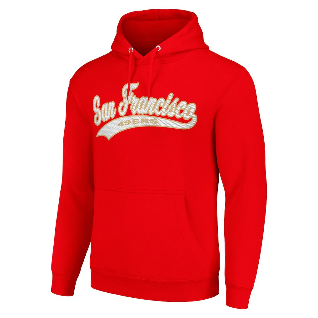 San Francisco 49ers Starter Unisex Tailsweep Pullover Hoodie | NFL Hot