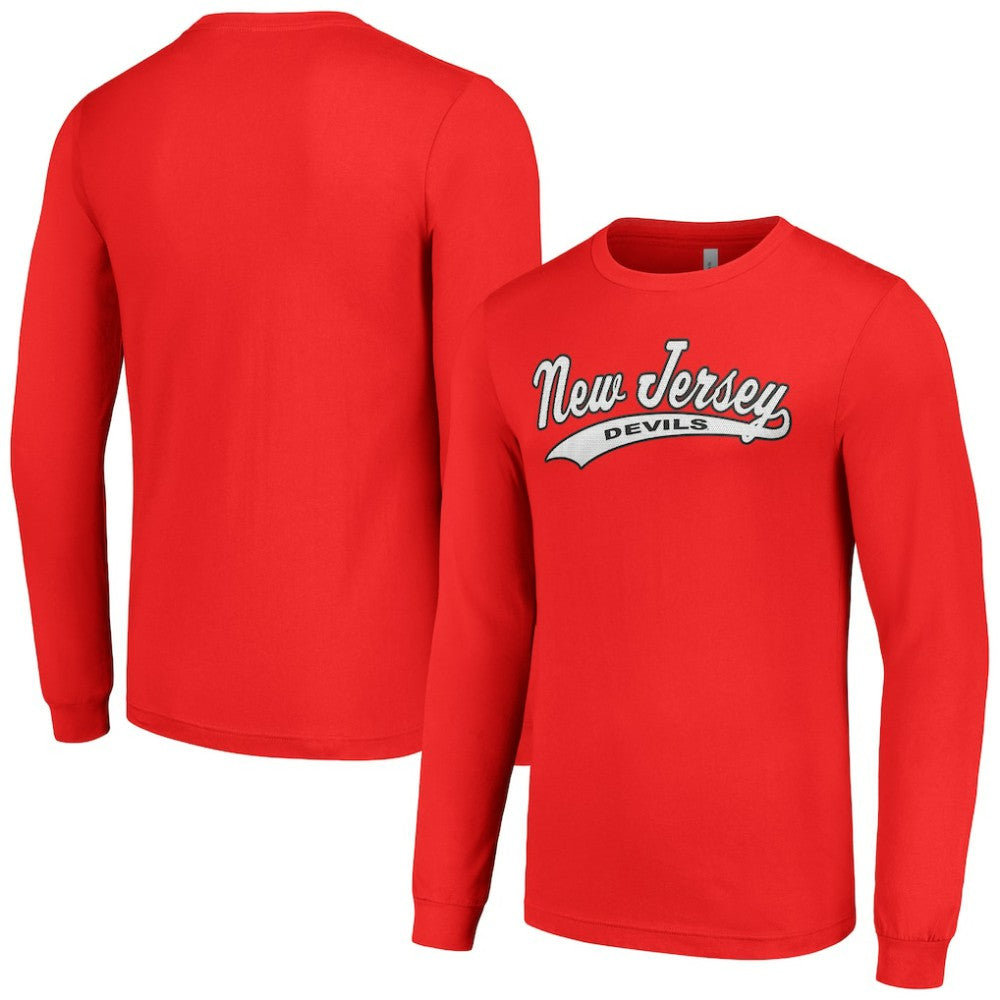New Jersey Devils Starter Tailsweep T-Shirt -  NHL T-shirts