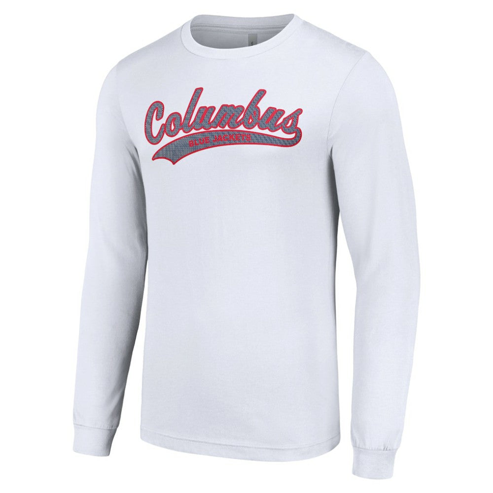 Columbus Blue Jackets Starter Tailsweep T-Shirt -  NHL T-shirts