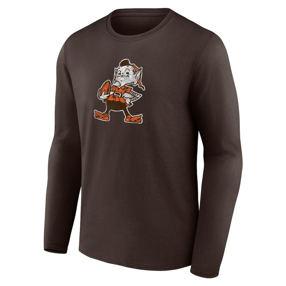 Cleveland Browns Throwback Long Sleeve T-Shirt | NFL Sale