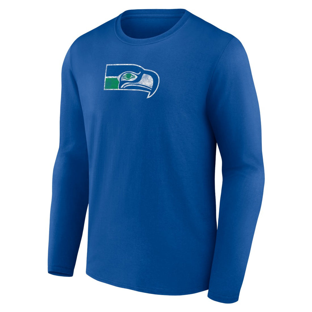 Seattle Seahawks Throwback Long Sleeve T-Shirt | NFL Discount