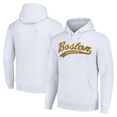 Boston Bruins Starter Tailsweep Fleece Tri-Blend Pullover Hoodie -  NHL Hoodies