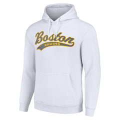 Boston Bruins Starter Tailsweep Fleece Tri-Blend Pullover Hoodie -  NHL Hoodies
