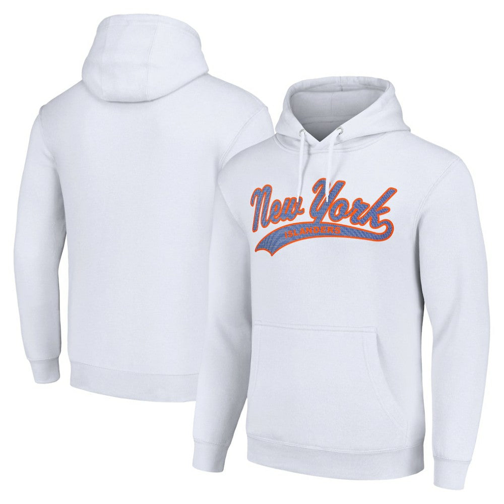 New York Islanders Starter Tailsweep Fleece Tri-Blend Pullover Hoodie -  NHL Hoodies