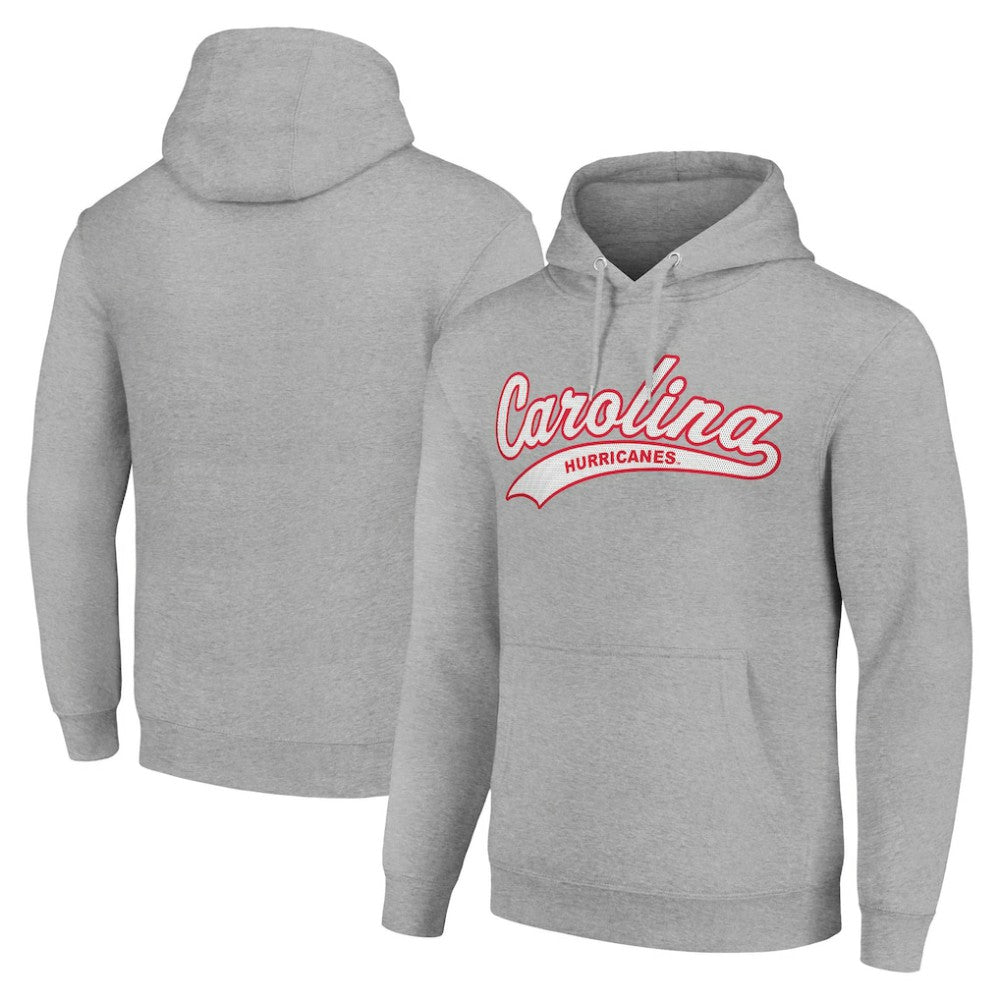 Carolina Hurricanes Starter Tailsweep Fleece Tri-Blend Pullover Hoodie -  NHL Hoodies