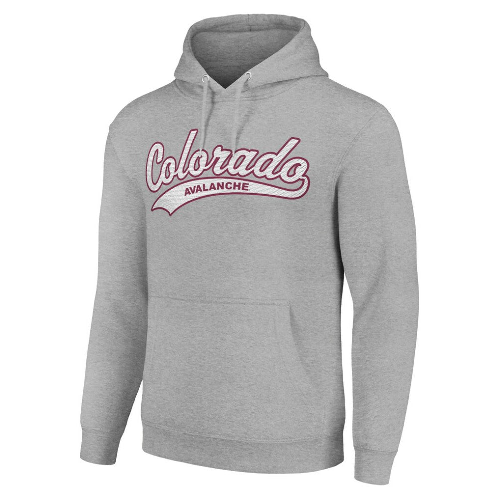 Colorado Avalanche Starter Tailsweep Fleece Tri-Blend Pullover Hoodie -  NHL Hoodies