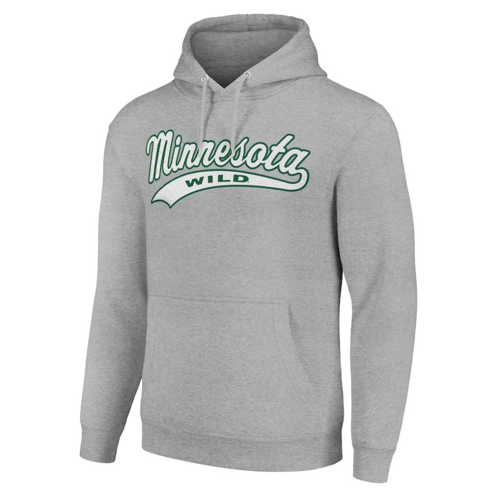 Minnesota Wild Starter Tailsweep Fleece Tri-Blend Pullover Hoodie -  NHL Hoodies