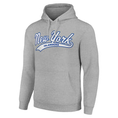 New York Islanders Starter Tailsweep Fleece Tri-Blend Pullover Hoodie -  NHL Hoodies