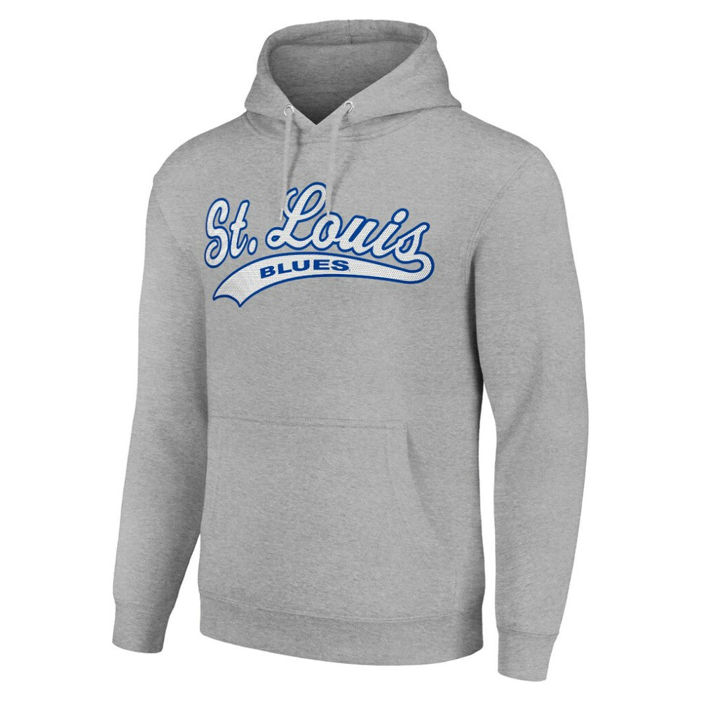 St. Louis Blues Starter Tailsweep Fleece Tri-Blend Pullover Hoodie -  NHL Hoodies