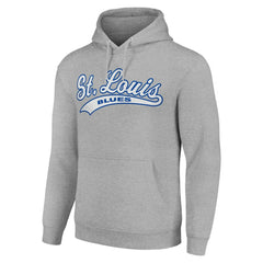 St. Louis Blues Starter Tailsweep Fleece Tri-Blend Pullover Hoodie -  NHL Hoodies