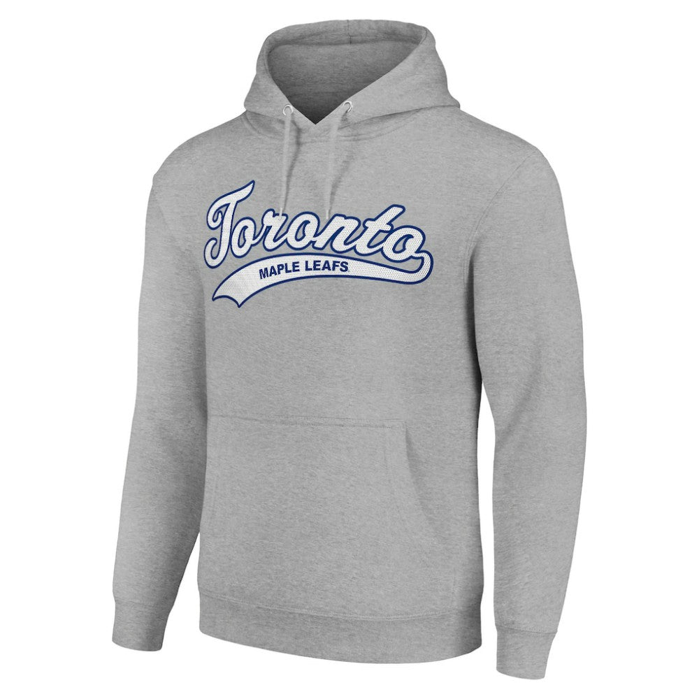 Toronto Maple Leafs Starter Tailsweep Fleece Tri-Blend Pullover Hoodie -  NHL Hoodies