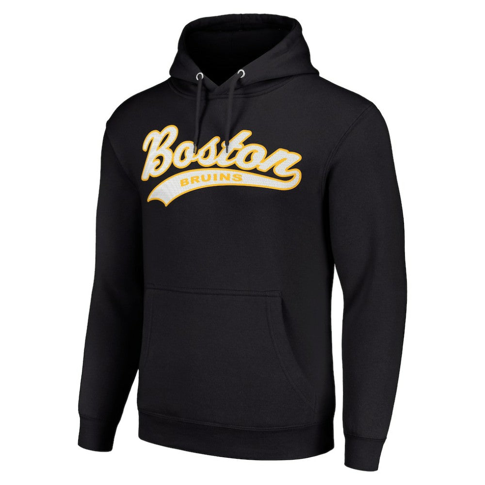 Boston Bruins Starter Tailsweep Fleece Tri-Blend Pullover Hoodie -  NHL Hoodies