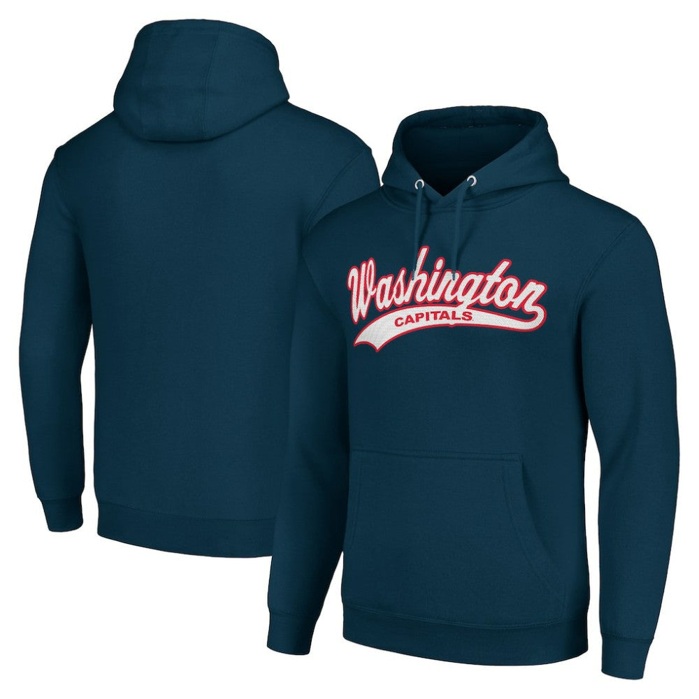 Washington Capitals Starter Tailsweep Fleece Tri-Blend Pullover Hoodie -  NHL Hoodies