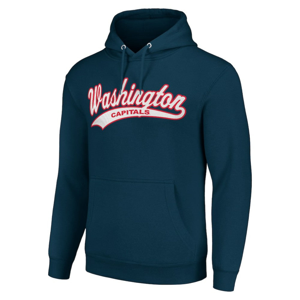 Washington Capitals Starter Tailsweep Fleece Tri-Blend Pullover Hoodie -  NHL Hoodies