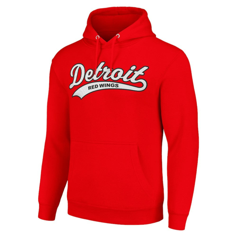 Detroit Red Wings Starter Tailsweep Fleece Tri-Blend Pullover Hoodie -  NHL Hoodies
