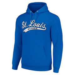 St. Louis Blues Starter Tailsweep Fleece Tri-Blend Pullover Hoodie -  NHL Hoodies