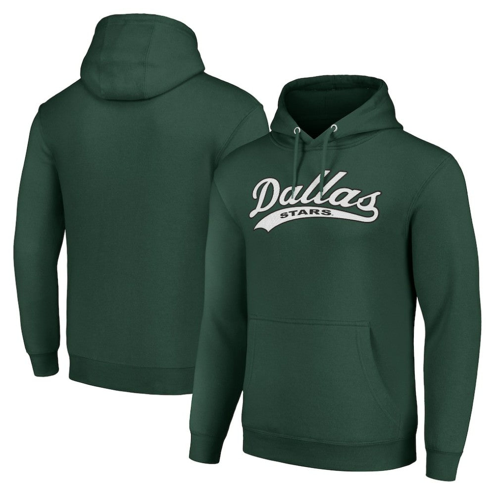 Dallas Stars Starter Tailsweep Fleece Tri-Blend Pullover Hoodie -  NHL Hoodies