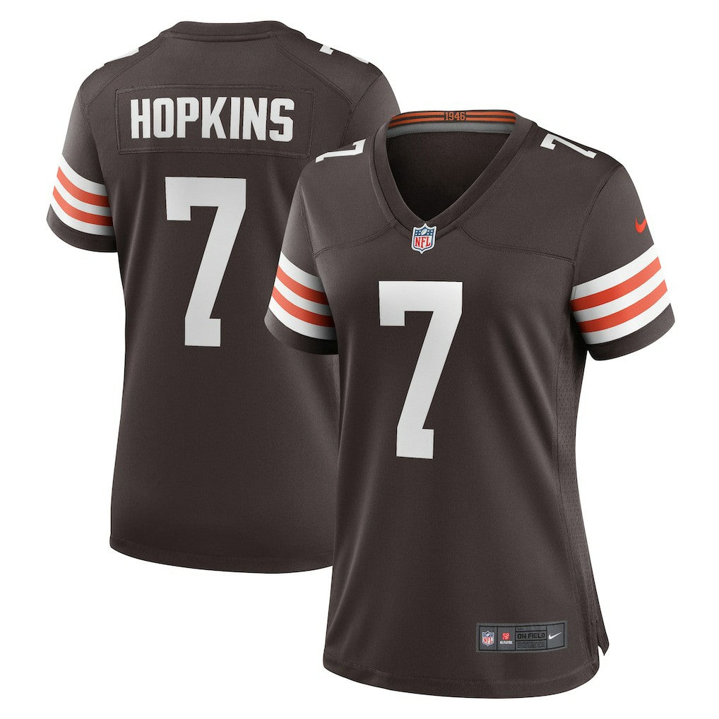 Cleveland Browns Dustin Hopkins  Women's Team Game Jersey | NFL US